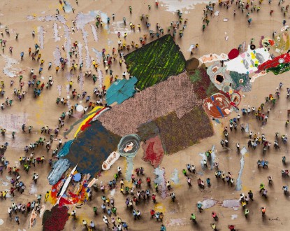 Juan Genovés, Está, 2011